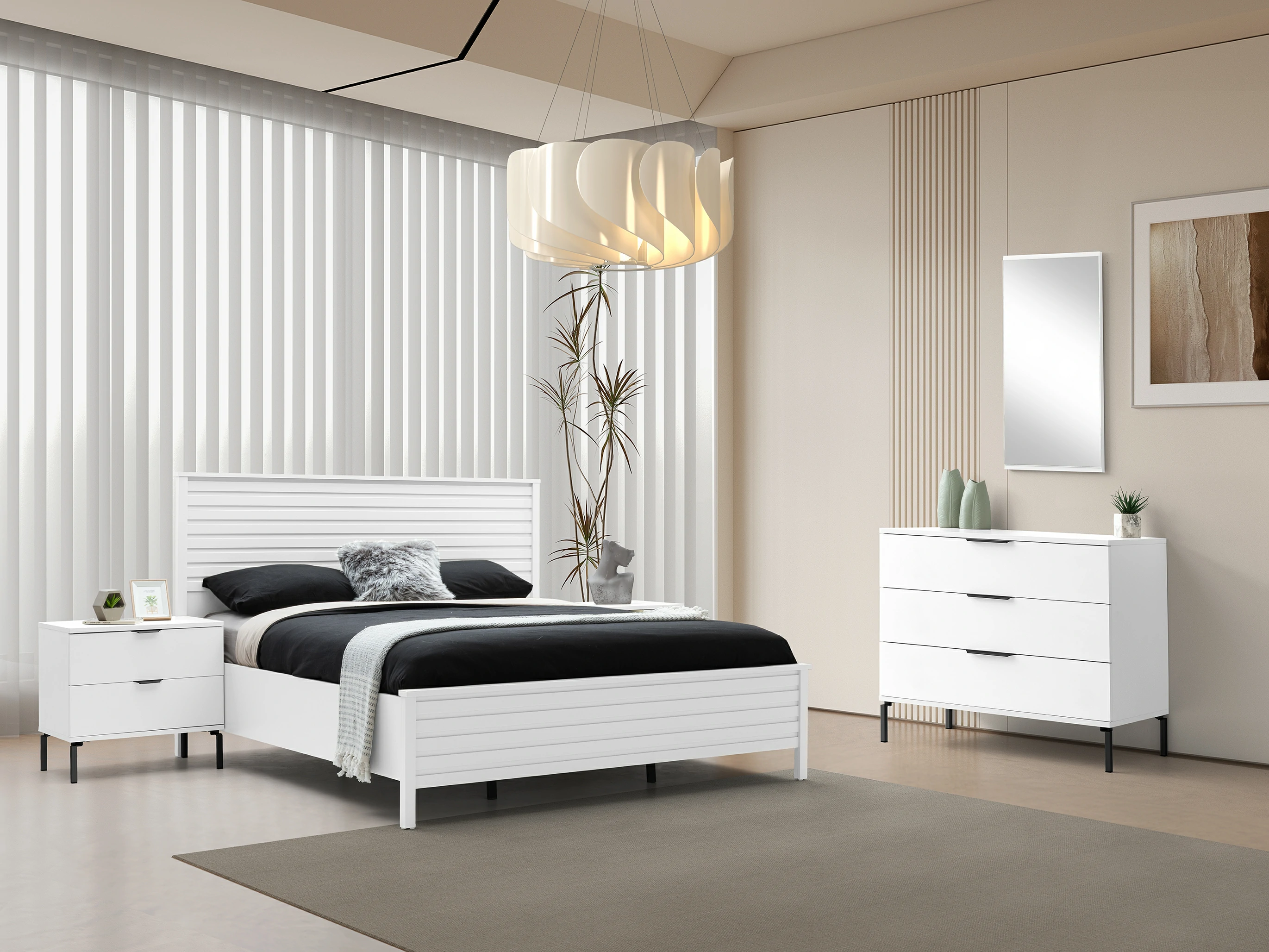 Hera Beyaz - Yatak Odası